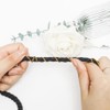 4PCS 5m Elastic Cords Dreadlock Braids Hair Accessories, Gold&Silver Wrap