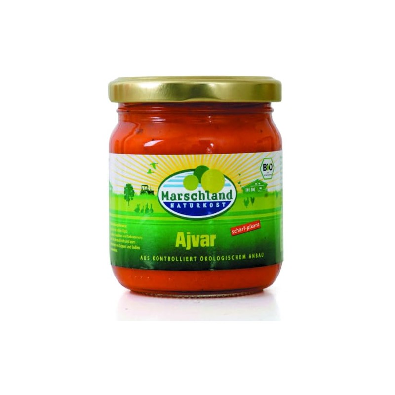 Marschland Organic Ajvar Sharp, 200 g