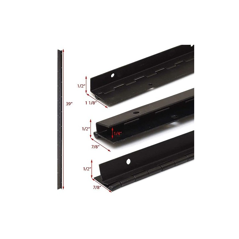 Boat Offset Piano Hinge N10609797 | 39 x 1 1/8