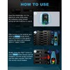 DURFICST Circuit Breaker Finder Tool with Electrical GFCI Outlet Tester,