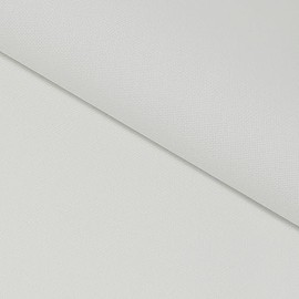 Zweigart White (100) 22 Count Hardanger Cotton Evenweave Fat Quarter measuring 55cm x 50cm (21 x 19 Inches)