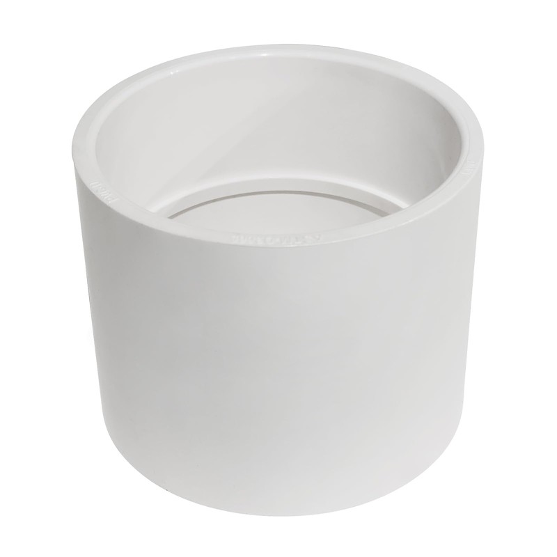 DONWAER 6" PVC DWV Coupling Sanitary for Drain Waste and