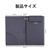 Coehaopike Bifold Magnetic Leather Touch Ticket Holder Ticket Board Ticket