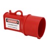 Socket Lockout Device Waterproof PP 55mm ID Pin and Sleeve