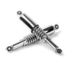 SUNQIAO CT70 Rear Shock, Suspension 330MM Chrome Motorcycle Absorber for