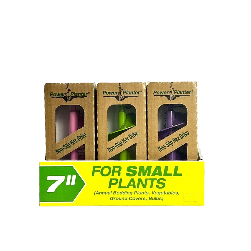 Power Planter Bulb Auger & Bedding Plant Tool - 3"x7"