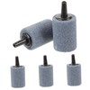 WOONEKY Aquarium Accessories 5pcs Air Stones for Fish Tank Bubble