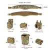 CrogaGear Tactical Belt Quick Release Adjustable Molle for Law Enforcement