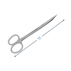 Steven Tenotomy Scissors 4.50" Straight O.R. Grade German Steel, Supper Sharpe (O.R. Grade Curved, 4.50")