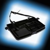 ZONETECH Multi-Functional Portable Foldable Car Backseat Tray Desk - Black