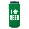 Coolie Junction I Shamrock Beer 16 oz Neoprene Collapsible Can