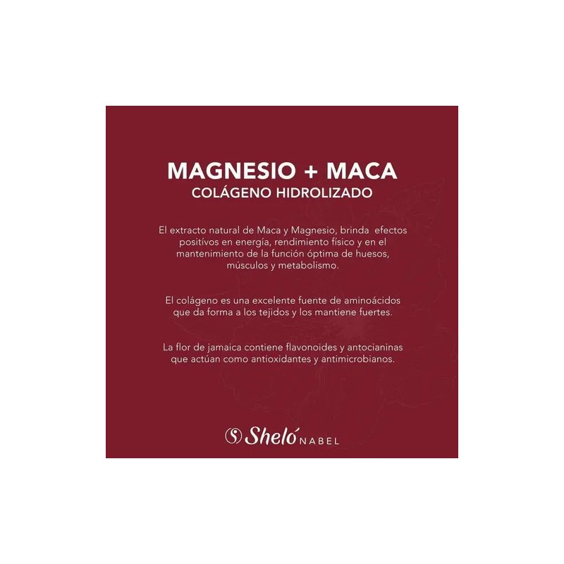 Colágeno Magnesio + Maca / Fortalece Huesos & Da Rendimiento