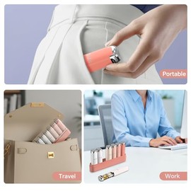 Weekly Pill Organizer 3 Times A Day, 7 Day Travel Pill Box, Pink | Pill Organizer 3X a Day for Women, Compact And Portable, Detachable Daily Compartme