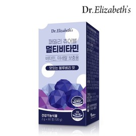 DoctorElizabeth 갤러리아 닥터엘리자베스 패밀리 츄어블 멀티비타민 (60정) GALLERIA Doctor Elizabeth Family Chewable Multivitamin (60 Tablets)
