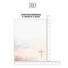 Religious Stationery with Cross - Pack of 48