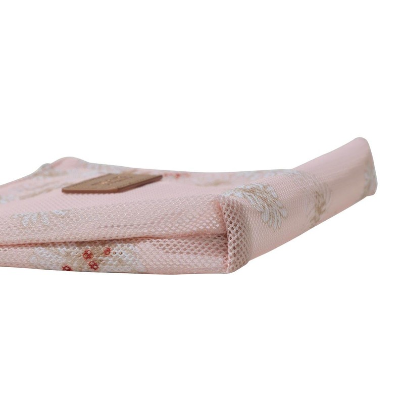 PAJ-PO14-PK Printed Mesh Flat Pouch Paul & Joe La Papetrie