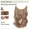 Hairpiece Extensions, 1 Bundle for Thickening Hair, Smooth with Invisible