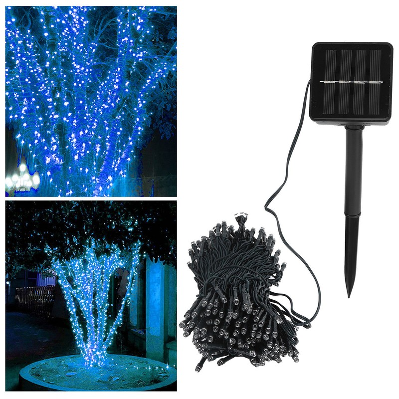 22M Solar Christmas Lights 200LED Waterproof Solar String Lights for