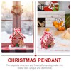 Veemoon Christmas Gingerbread House, Gingerbread House Ornaments Lighted Candy House
