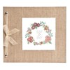 Pregnancy Journal, Diary and Planner for Expecting Mothers. Floral Wreath.