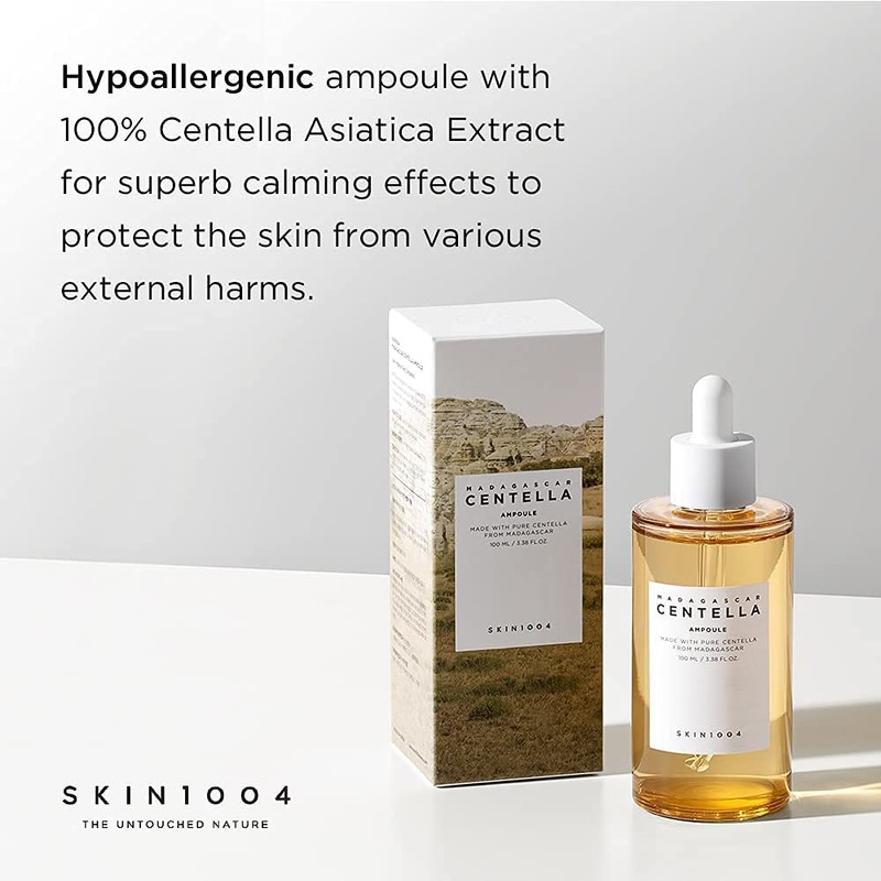 Skin1004 Madagascar Centella Asiatica 100 Ampoules Facial Serum 100% Centella