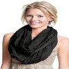 CJ Apparel Black Nepalese Mobius Infinity Scarf Snood Cowl Circular
