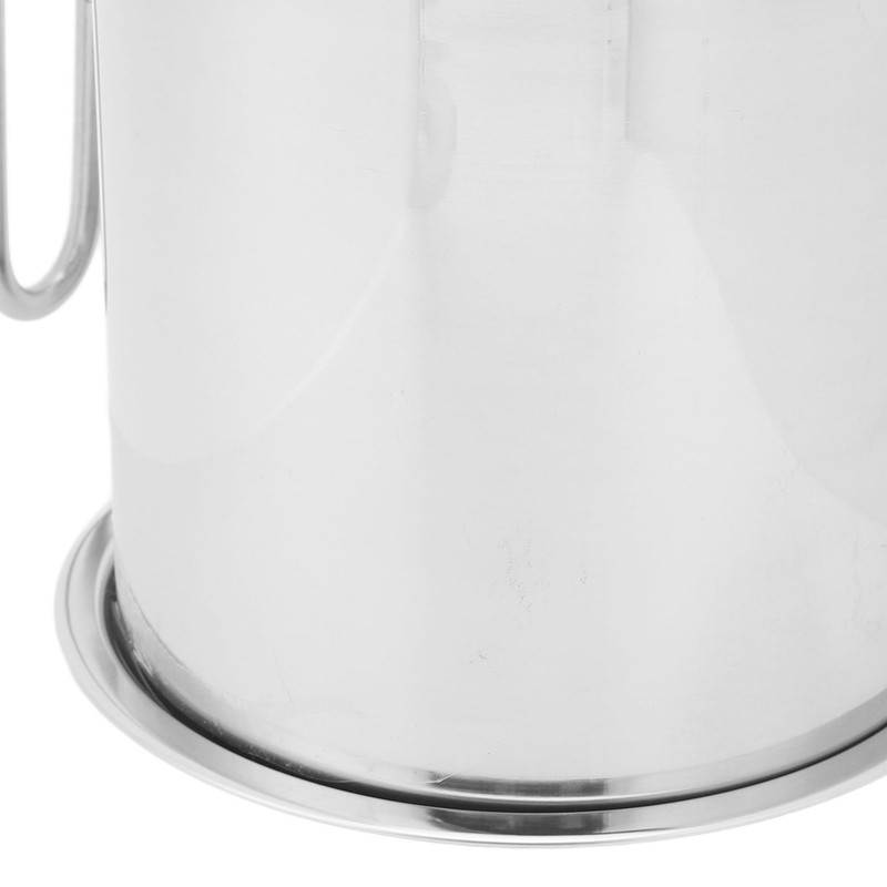 Grease Container 304 Stainless Steel Dustproof Large Capacity Fine Strainer