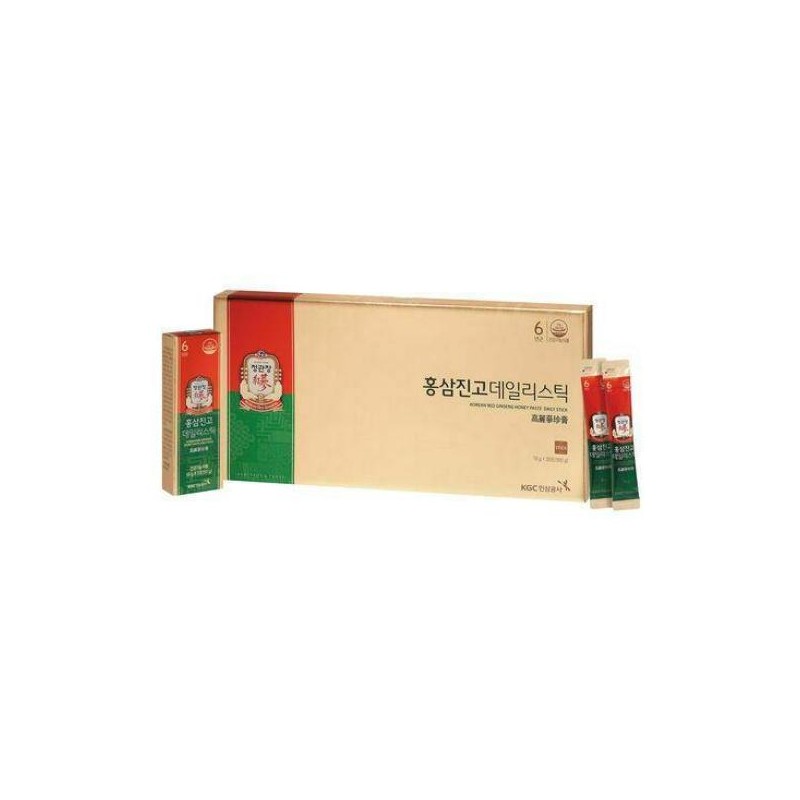 정관장 홍삼진고 데일리스틱 2박스 (60포) Jung Kwan Jang Red Ginseng