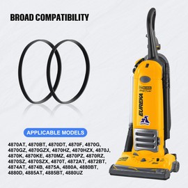 Replacement Style R Belts for Eureka 4870, Smart Vac Models 4870 4872 4874 4875 4880 4885 Series,Replaces Part# 61110A 61110B 61110C 61110 (2 Pack)