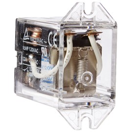 Omron LY2F-AC110/120 General Purpose Relay, Standard Type, Plug-In/Solder Terminal, Upper Mounting Bracket, Single Contact, Double Pole Double Throw Contacts, 9.9 to 10.8 mA at 50 Hz and 8.4 to 9.2 mA at 60 Hz Rated Load Current, 110 to 120 VAC Rated Load Voltage