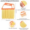 6pcs Window Venetian Blind Cleaner Duster Tool, Include 4pcs 7