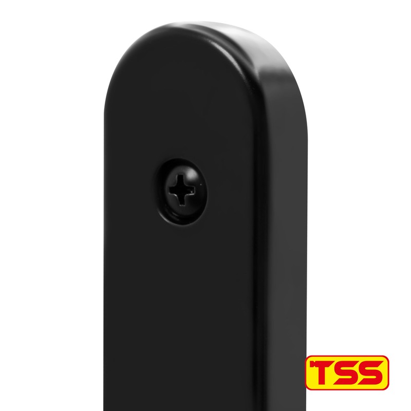 TSS UPVC Door Handle Set, 48mm PZ (Centres), Lever/Lever, Screw