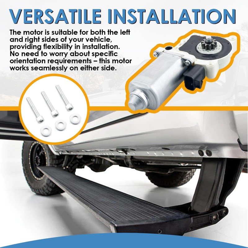MiCCiKA 80-03129-90 Power Step Running Board Motor Kit, Replacement for