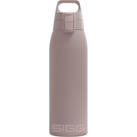 SIGG - Isolierte Trinkflasche - Shield Therm One Dusk - Für kohlensäurehaltige Getränke geeignet - Auslaufsicher - Spülmaschinenfest - BPA-frei - 90% recycelter Edelstahl - Pink - 1L