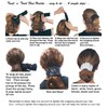 Set of 5 Twist 'n' Twirl Hair Tie for thick