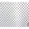 Polycotton Fabric Printed Small DOTS Black / 60" Wide/Sold by