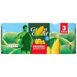 Canned-Corn Niblets Naturally Sweet – 3 x 198g, No Added Sugar, Crisp & Juicy, Ready to Eat!