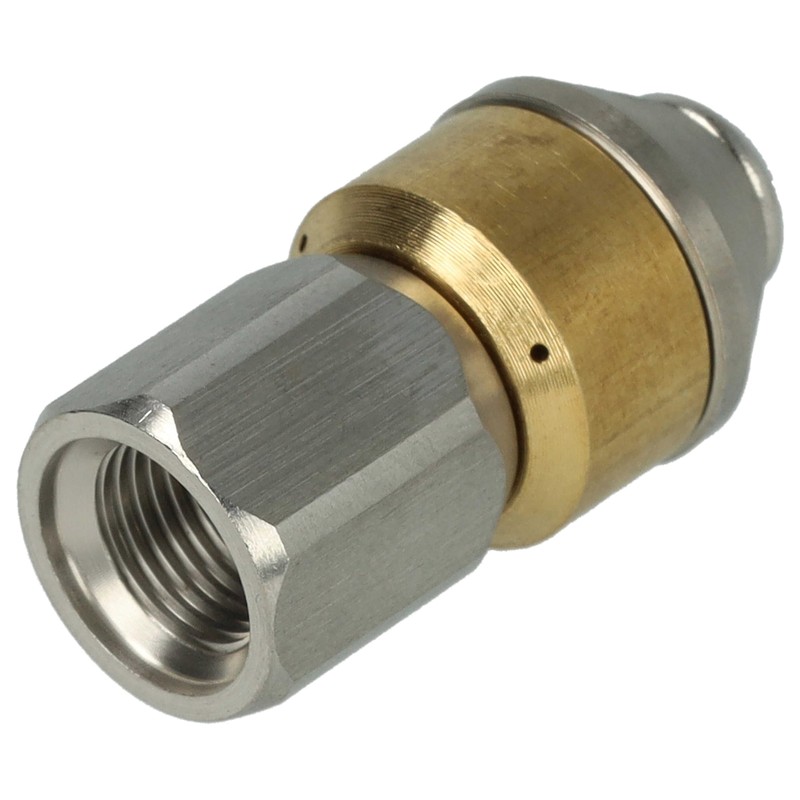 vhbw Pipe Cleaning Nozzle Replacement for Kränzle KNR055 for Pressure