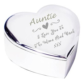Chris Bag Of Goodies Auntie I Love You To The Moon And Back Swirl Trinket Box Keepsake Ideas