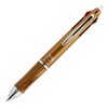 Pilot P-LKFB-60UF-GY Friction Ball 3 0.5 Ballpoint Pen, Erasable, 3-Color, Gray, Wood