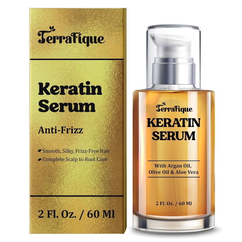 Acondicionador Sin Enjuague Anti-Frizz Con Queratina Y Sérum Alisador Con