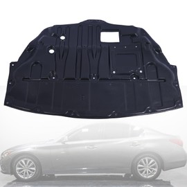 Magimaker Engine Splash Shield Guard 758904GE1A IN1228132 17010063 Compatible with Infiniti Q50 2014-2023 Q60 2017-2022 Skid Plate Lower Front Engine Cover Lid