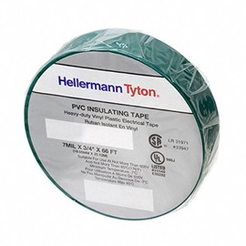 TAPE ELECTRICAL GRN 3/4"X 22YDS (Pack of 20) (ETST665)