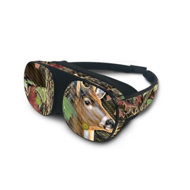 MightySkins Carbon Fiber Skin Compatible with HTC Vive Flow - Buck Camo | Protective, Durable Textured Carbon Fiber Finish | Easy to Apply, Remove, and Change Style