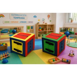 Cubo Montessori En Vinil envió Gratis                                                                                                                 