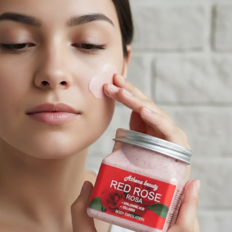 Paquete De Limpieza Facial Y Humectación De Rosas Belleza