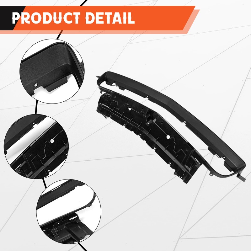 ‎Kojem Front Lower Grille Grill Trim Reinforcement Compatible with 2015-2022