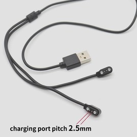 Xininyia Smart Glasses Charger,1 Pack Compatible with SmartGlasses Charging Cable Magnetic USB Cord(Charge Point spacing 2.5mm)