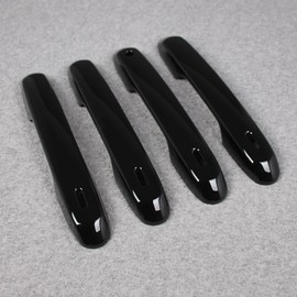 Beautost for Lexus GX GX550 /Toyota Grand Highlander 2024 2025 2026 Door Handle Cover Trims ABS (Piano Black)