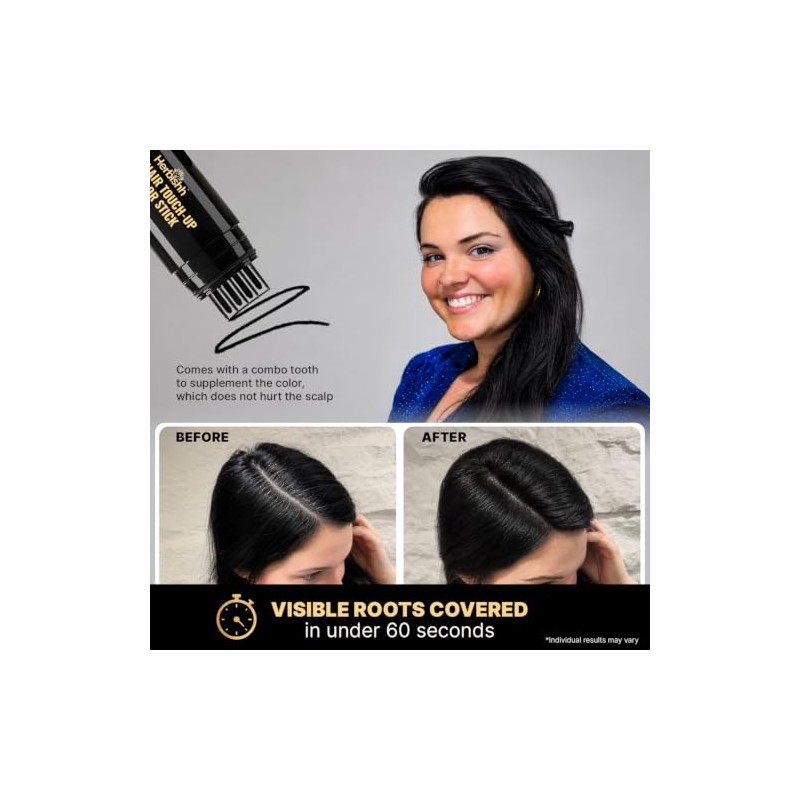 Herbishh Barra de tinte de cabello con peine integrado (0.53